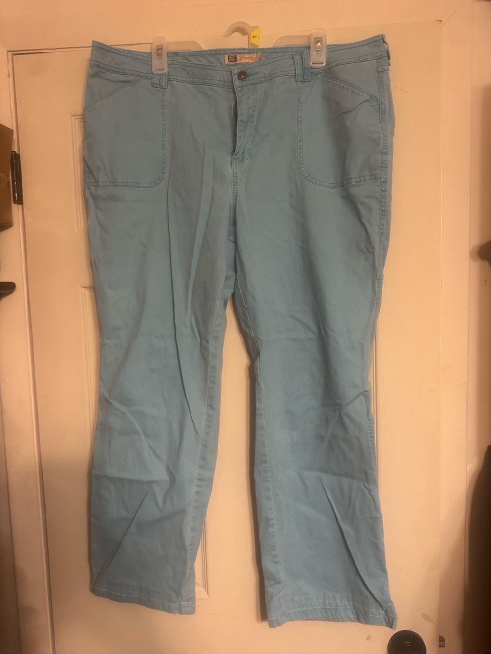 Faded Glory Light Blue Stretch Pants